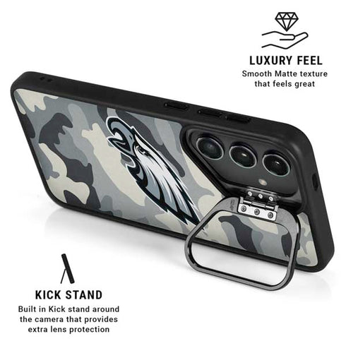 NFL Philadelphia Eagles Camo Galaxy S24 Kickstand Case